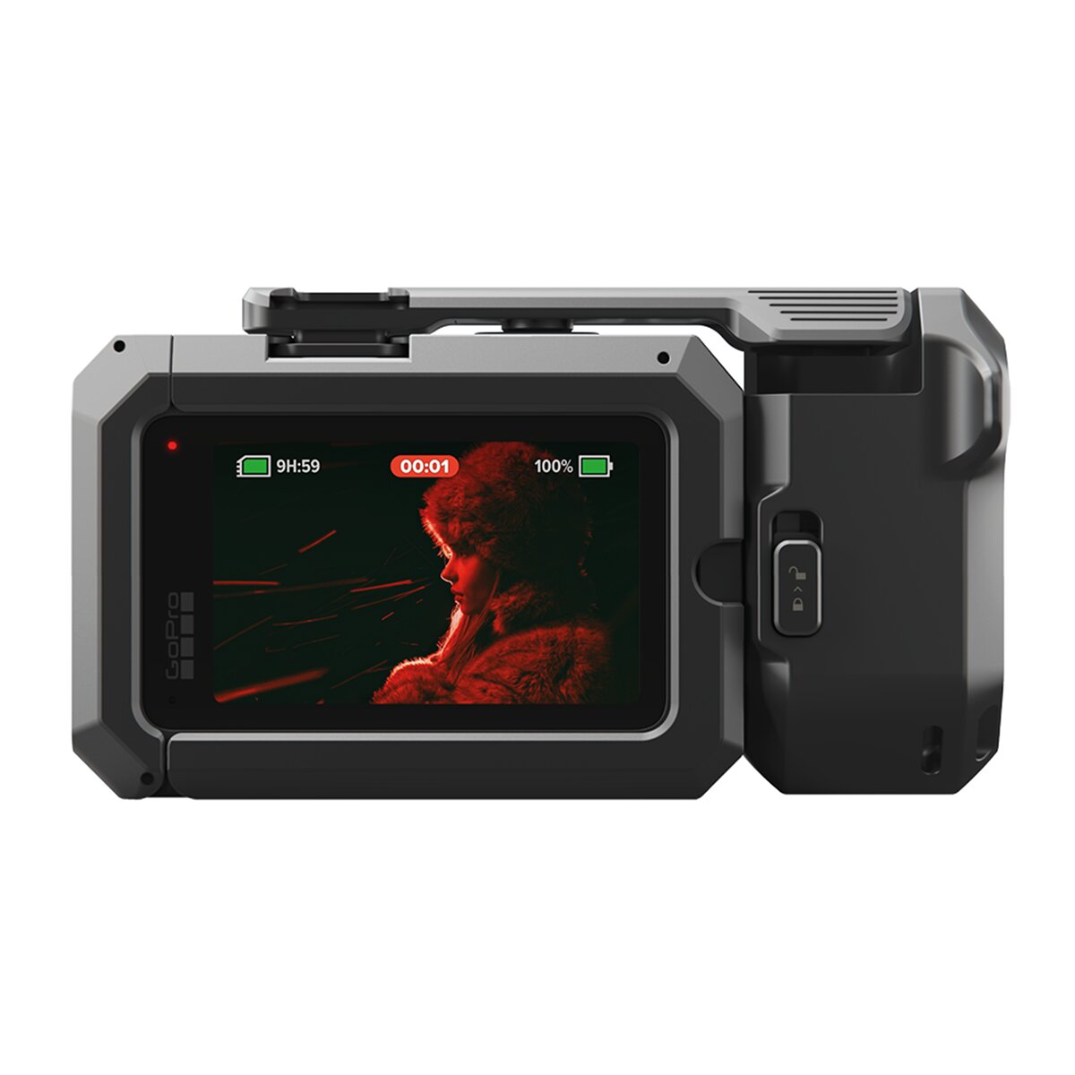 Câmara de Ação GoPro Mission 1 PRO GRIP Edition Preto-3
