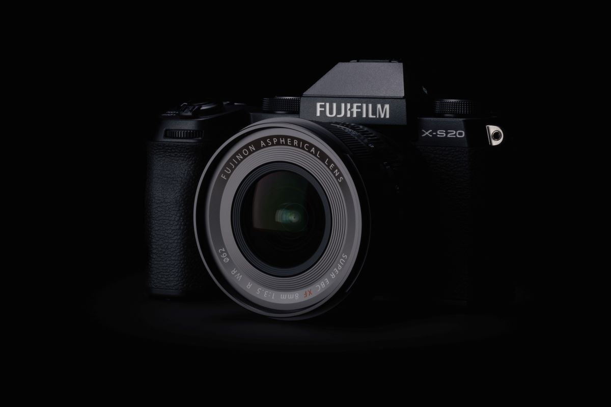 Câmara Fotográfica Evil Fujifilm X-S20 corpo Preto-12