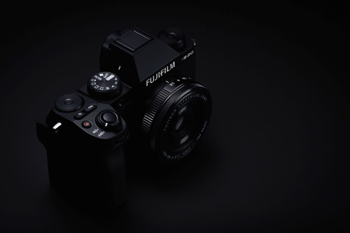 Câmara Fotográfica Evil Fujifilm X-S20 corpo Preto-16