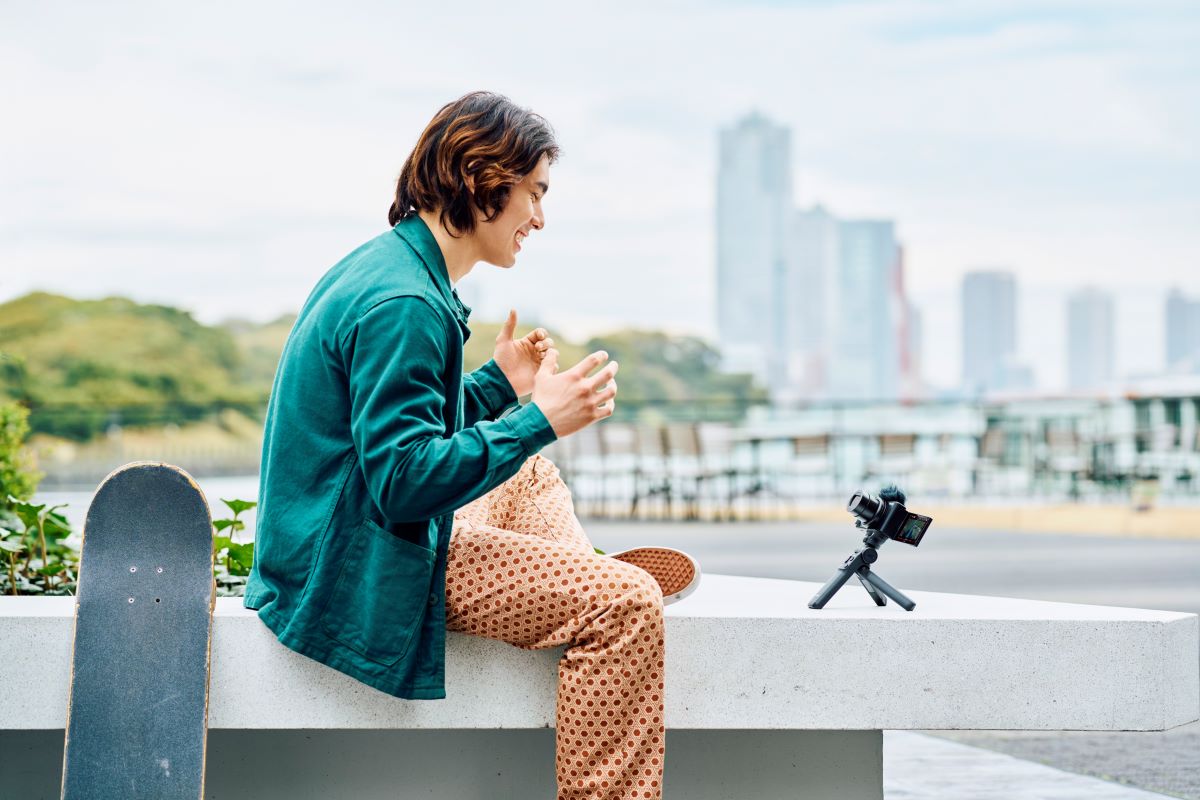 Câmara Compacta para Vlogging Sony ZV-1 II 4K Preto-3