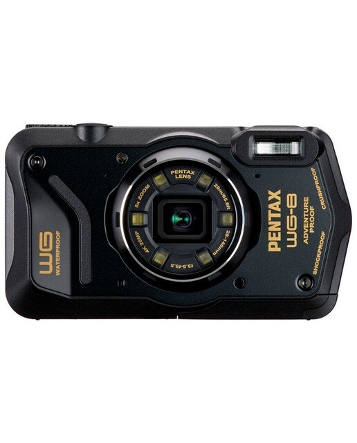 Imagem 0 de Câmara Compacta à Prova de Água Pentax WG-8 - Preto