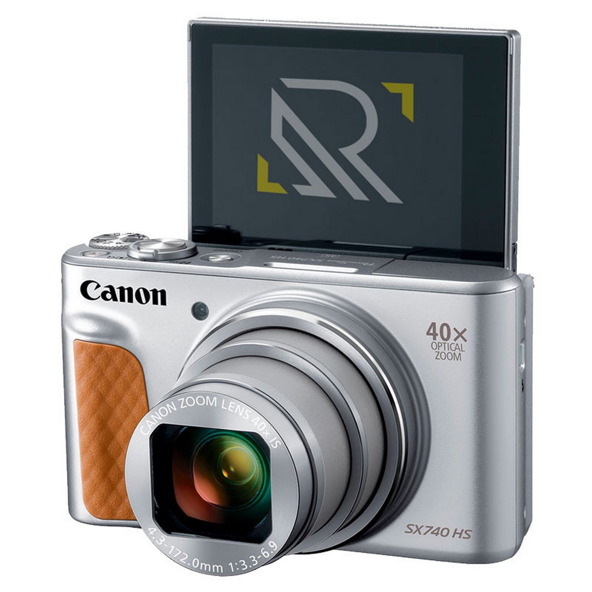 Câmara Compacta Canon Powershot SX740 HS Lite Black Edition Prata-5