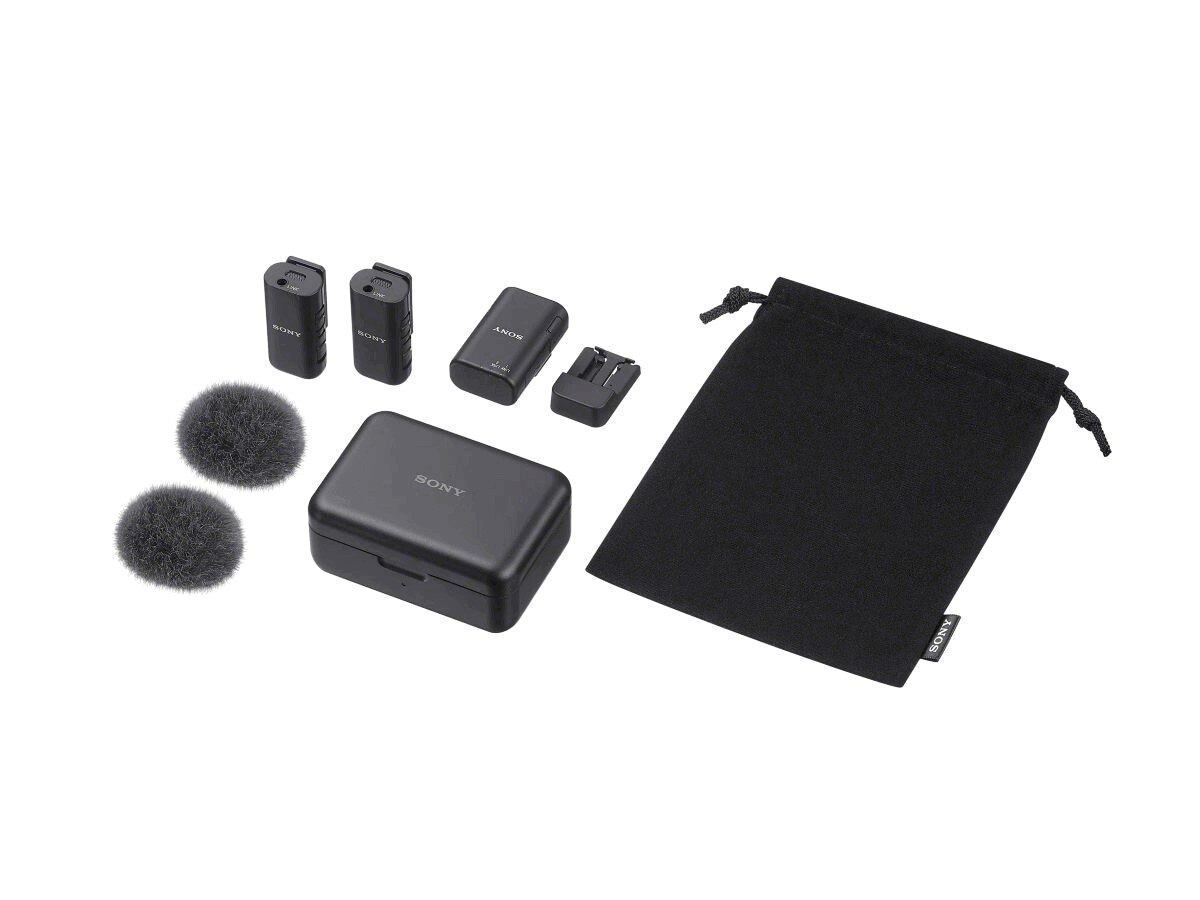 Microfones Wireless para Streaming SONY ECM-W3 Preto-6