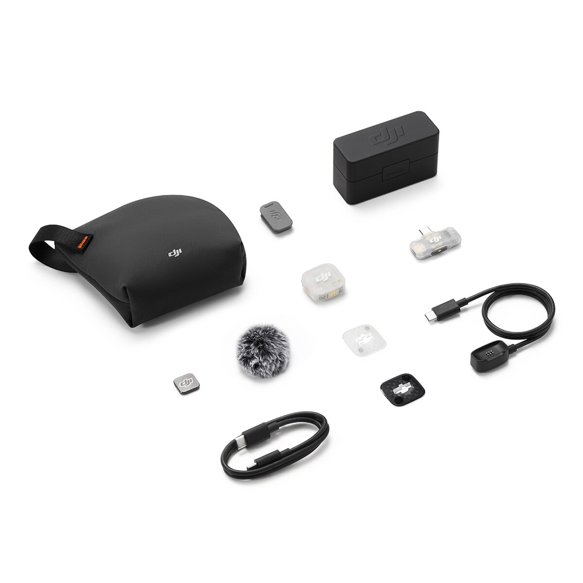 Imagem 0 de Sistema de Microfone Sem Fios DJI Mic Mini 2S (1 Transmissor + 1 Recetor para Dispositivos Móveis + Estojo de Carregamento)