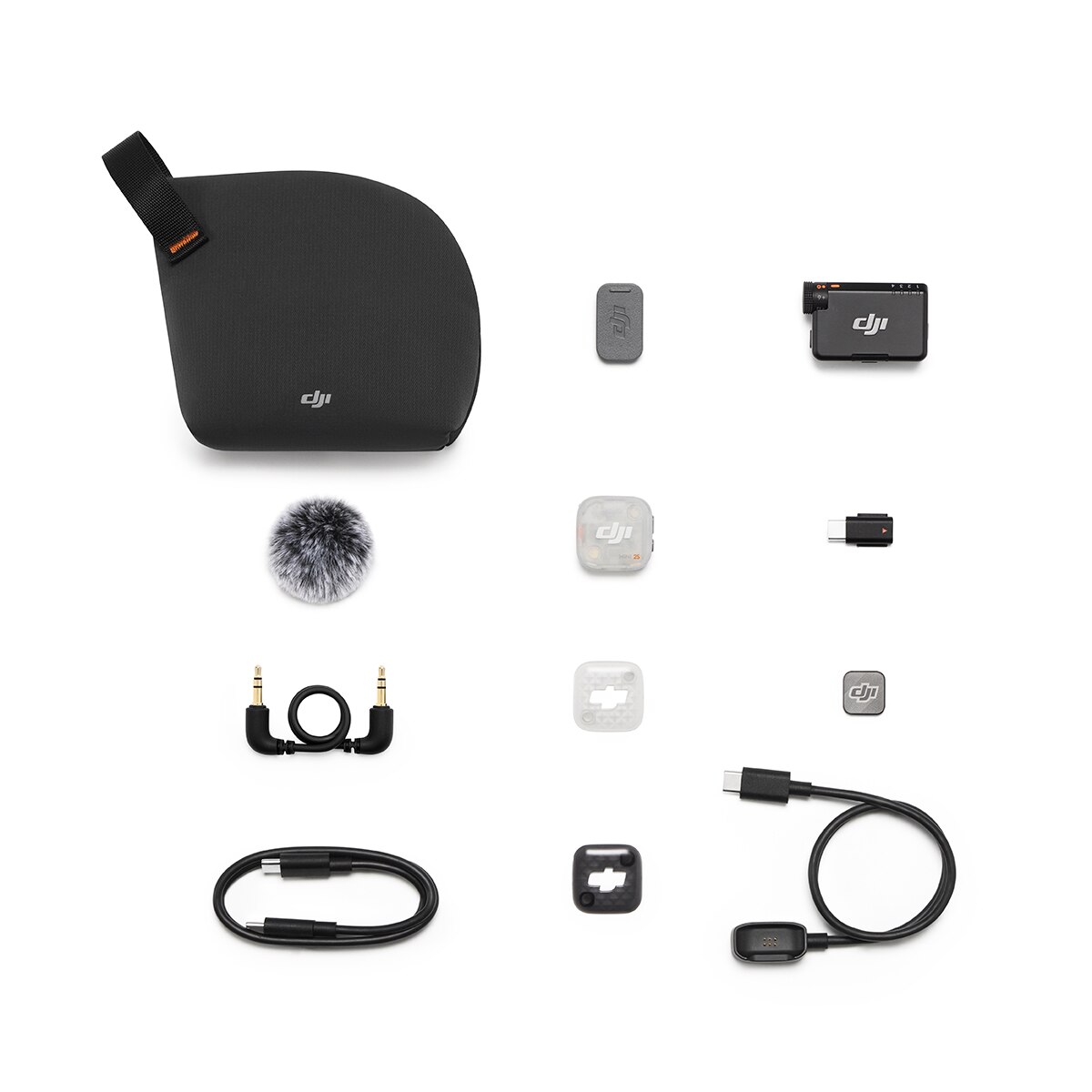Sistema de Microfone Sem Fios DJI Mic Mini 2S (1 Transmissor + 1 Recetor) Preto-2