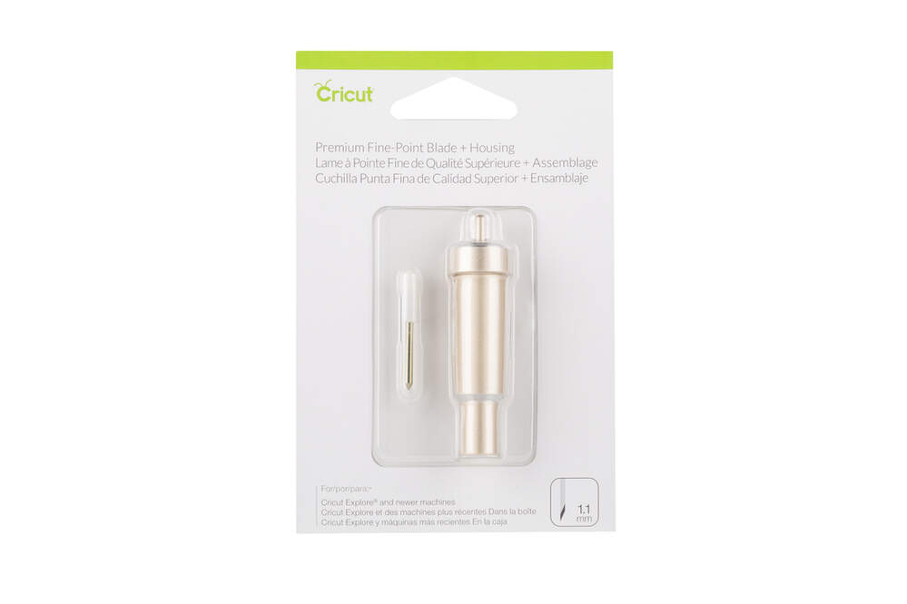 Lâmina de Ponta Fina Cricut CRC-2004225 Premium para Máquina Cricut - Dourado 2