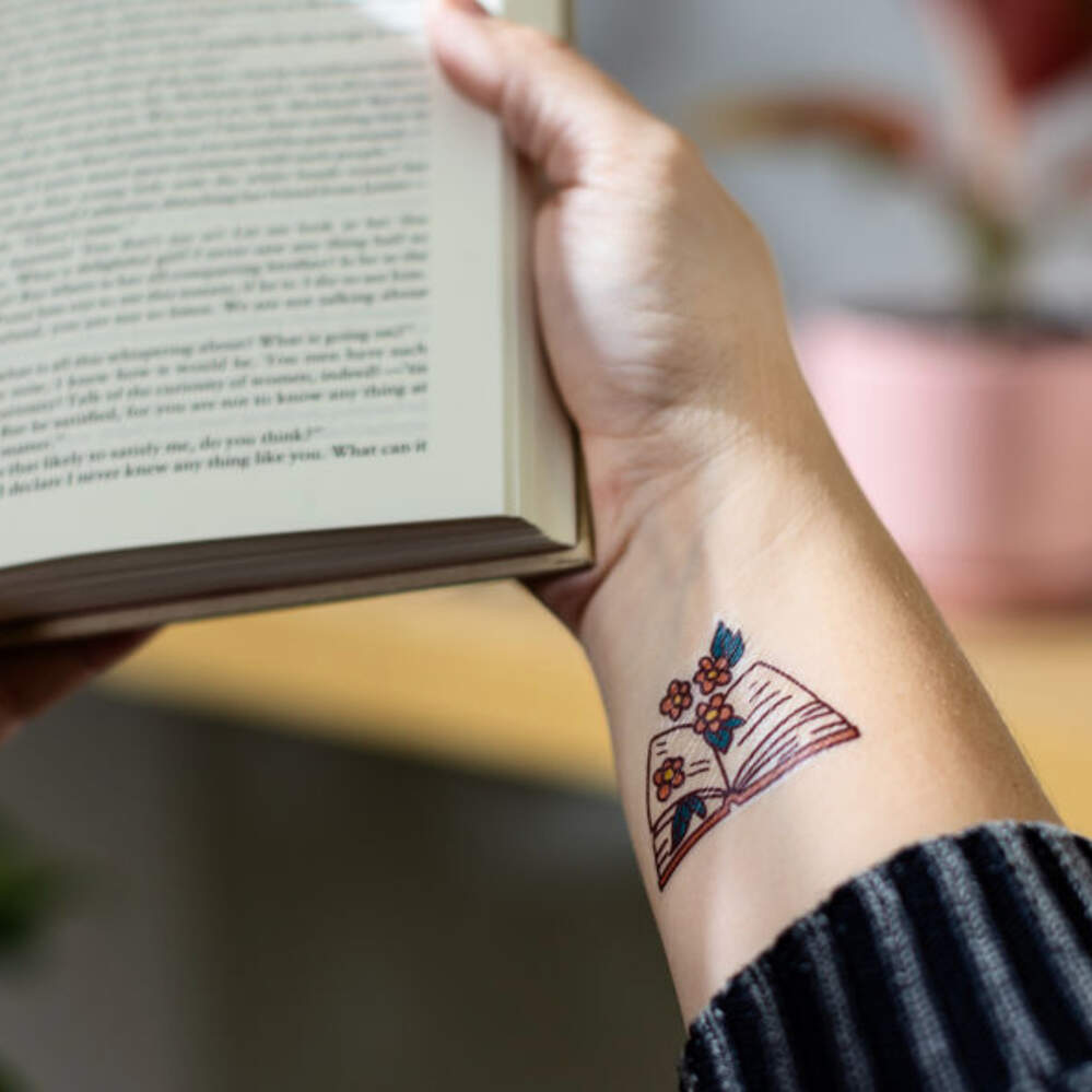 Folhas Cricut de Tatuagem Temporária Printable Temporary Tattoo Sheets A4 - 3 Unidades 4