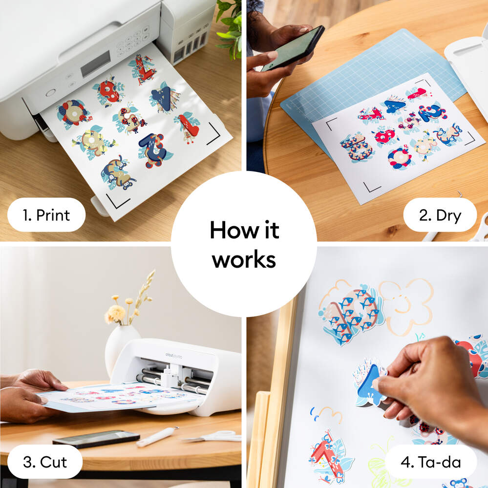 Folhas de Íman Cricut Imprimíveis Printable Magnet Sheets A4 - 3 Unidades 5