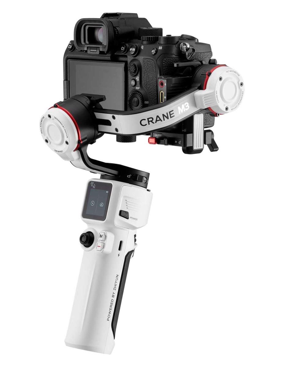 Estabilizador Zhiyun Crane M3 - Branco Branco-5