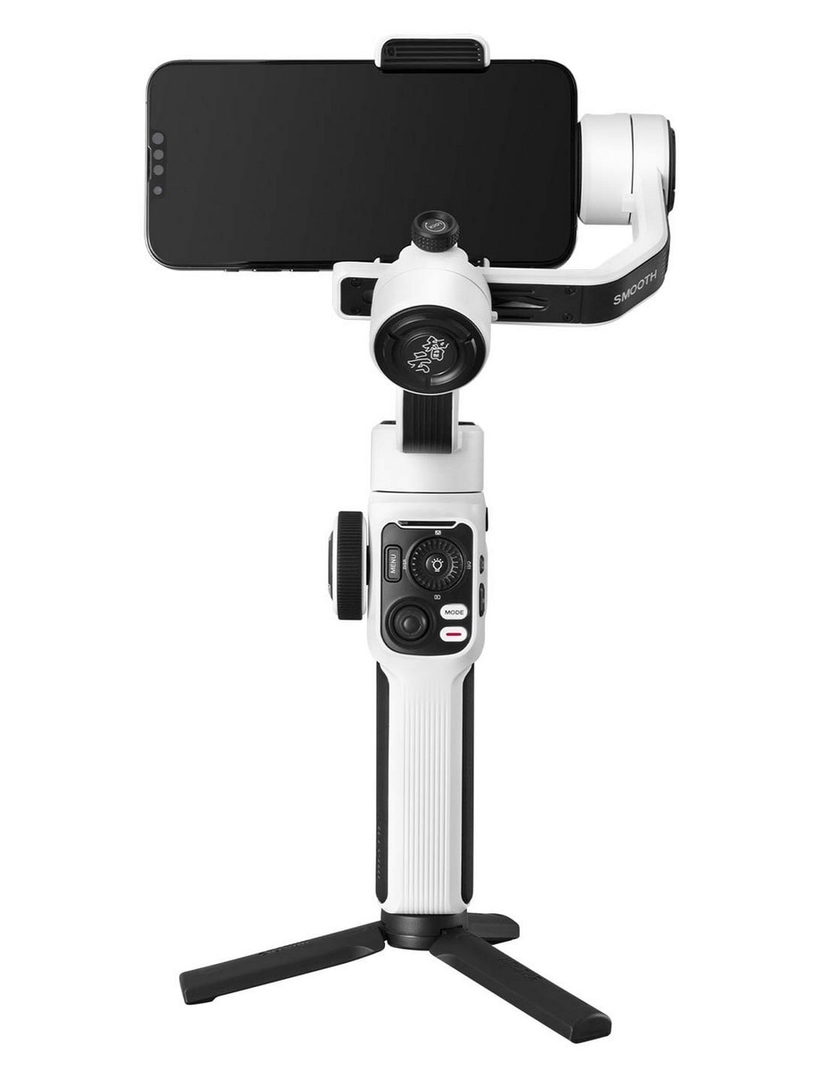 Estabilizador Zhiyun Smooth 5S Branco-3