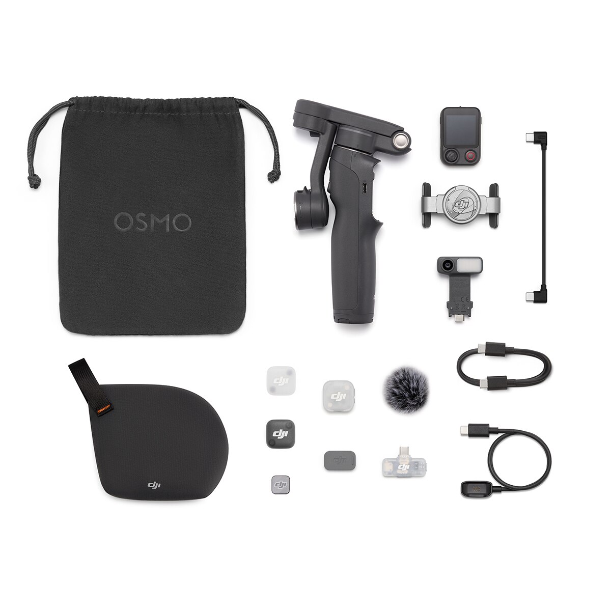 Estabilizador de Telemóvel Osmo Mobile 8P Creator Combo 3
