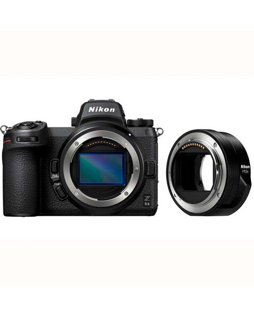 Câmara Evil Nikon Z6 MARK II + Adaptador FTZ II Preto-1