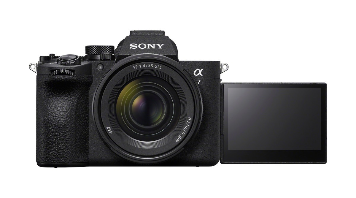 Câmara Sony Alpha 7V Câmara Mirrorless full-frame Corpo com 33 MP, Autofoco por IA e Câmara de Vídeo 4K 120p Preto-3