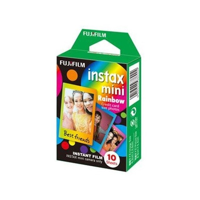 Imagem 0 de Película instantânea Instax Mini Film 10 folhas Arco-íris