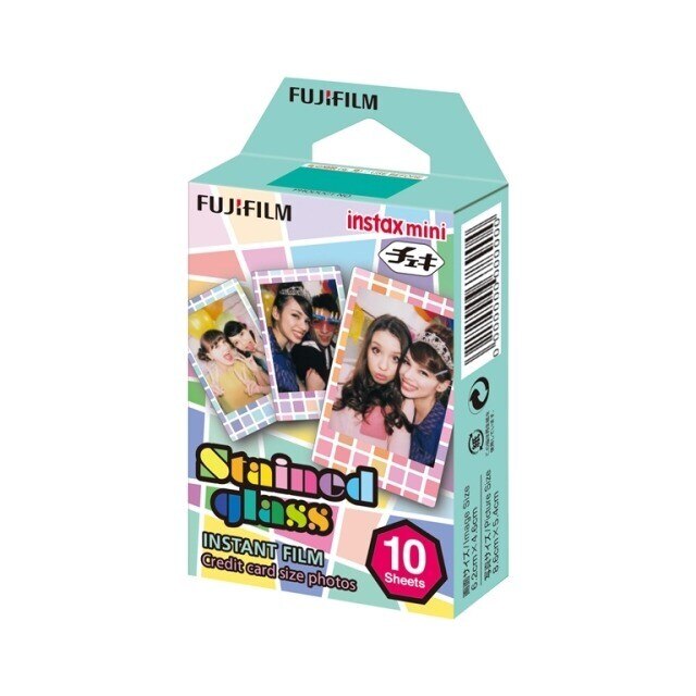 Carga Fujifilm Instax Mini Stained Glass 10 folhas 1