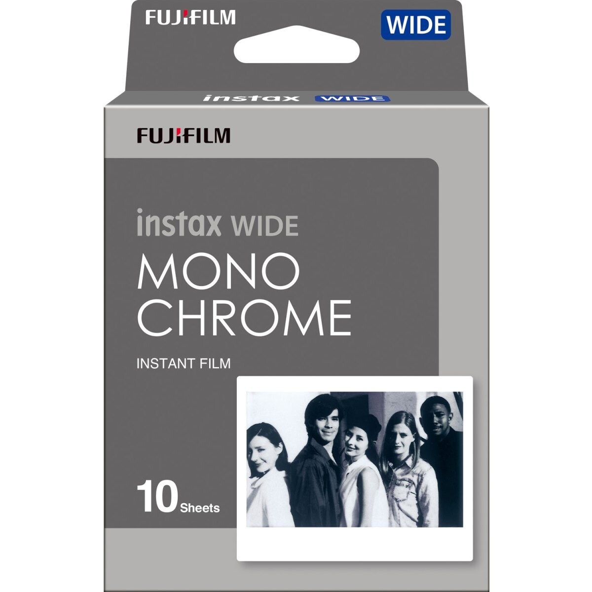Imagem 0 de Película Instantânea Instax Wide Monochrome - 10 Folhas