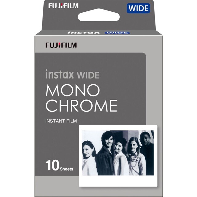 Imagem 0 de Película Instantânea Instax Wide Monochrome - 10 Folhas