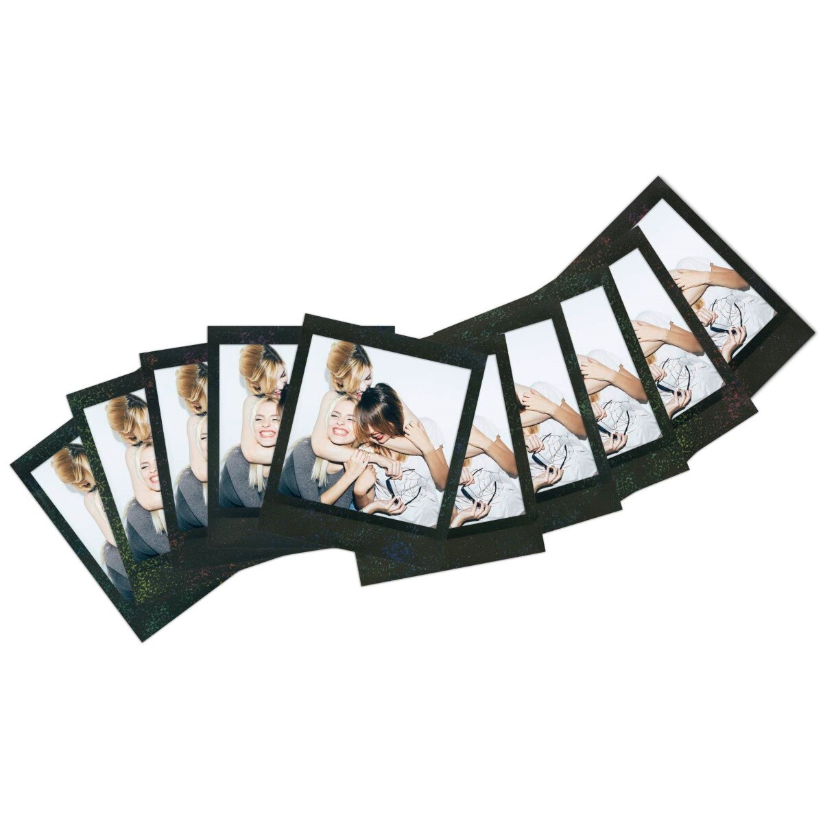 Papel Fotográfico Fujifilm Instax Square Marco - Preto Preto-2