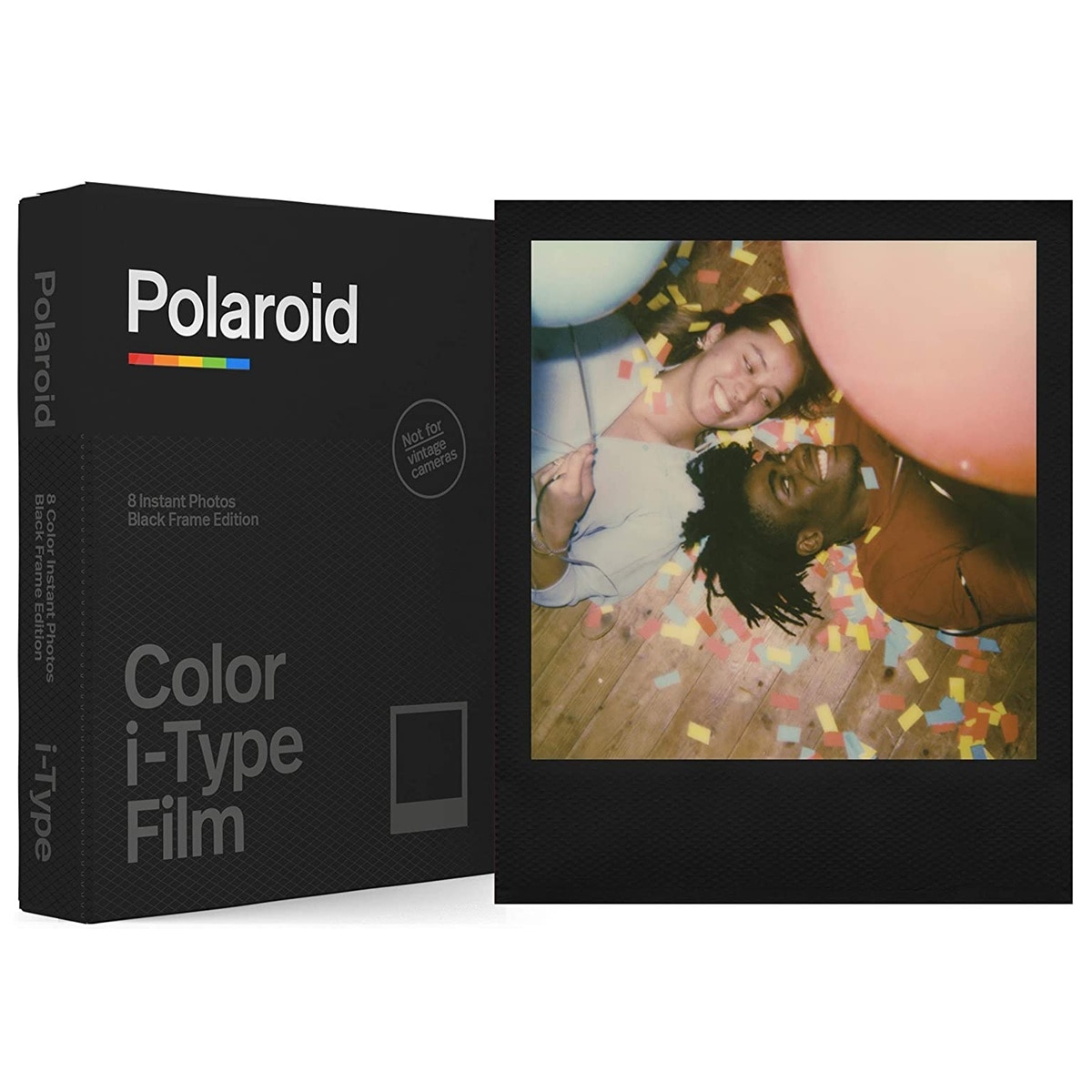 Imagem 0 de Película Polaroid Black Frame Edition film para i-Type - 8 Folhas