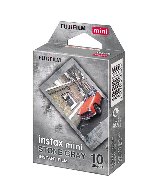 Película Instantânea Fujifilm instax mini Stone Gray Film - 10 Unidades 1