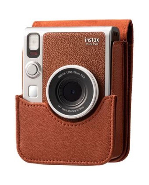 Bolsa Fujifilm para Instax Mini Evo - Castanho Castanho-1