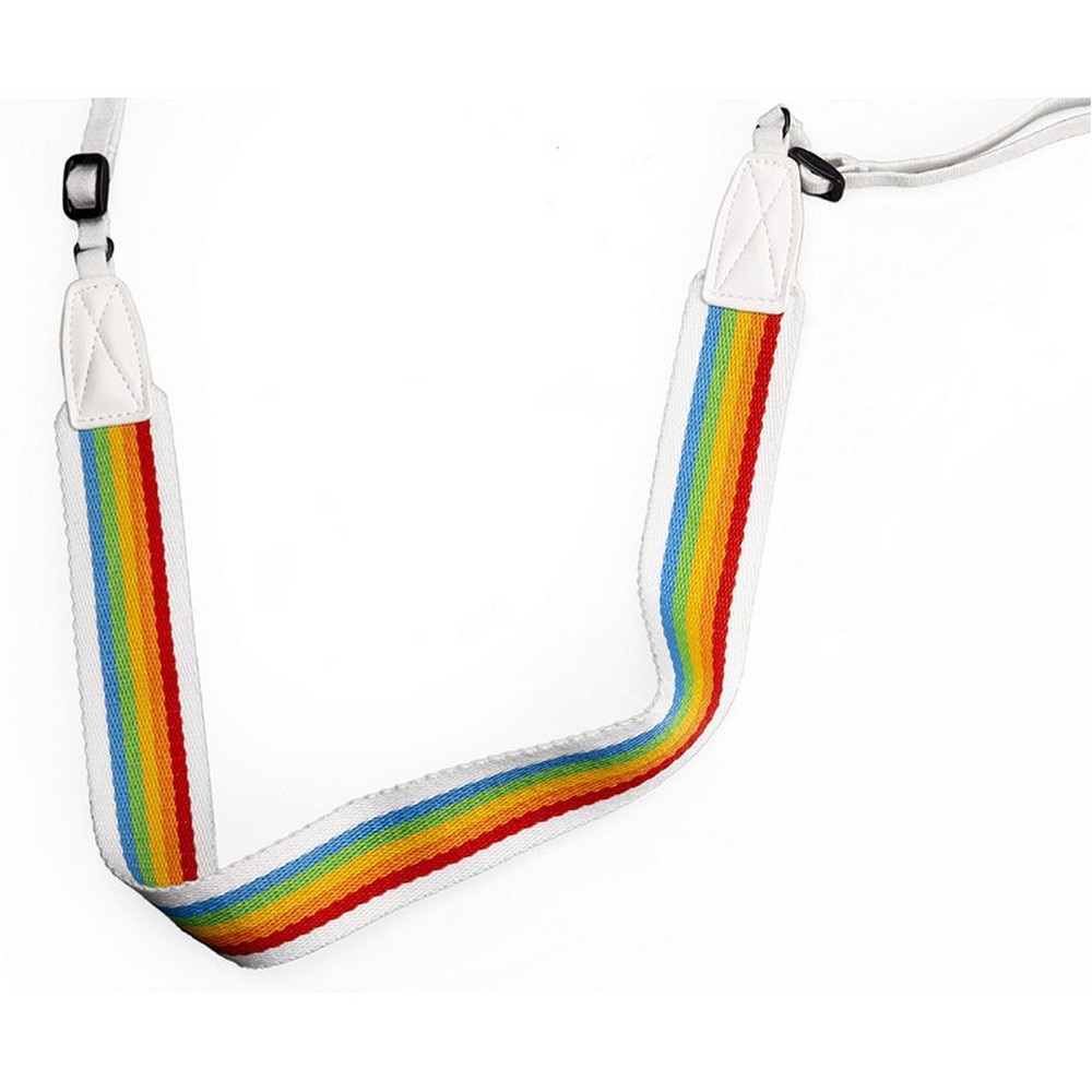 Imagem 0 de Correia Polaroid Strap Flash Rainbow - Cinza