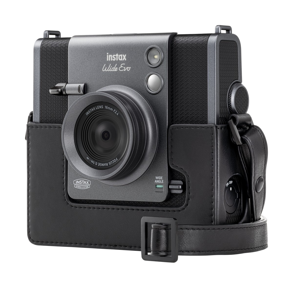 Capa para Câmara Fujifilm Instax Wide Evo - Preto Preto-2