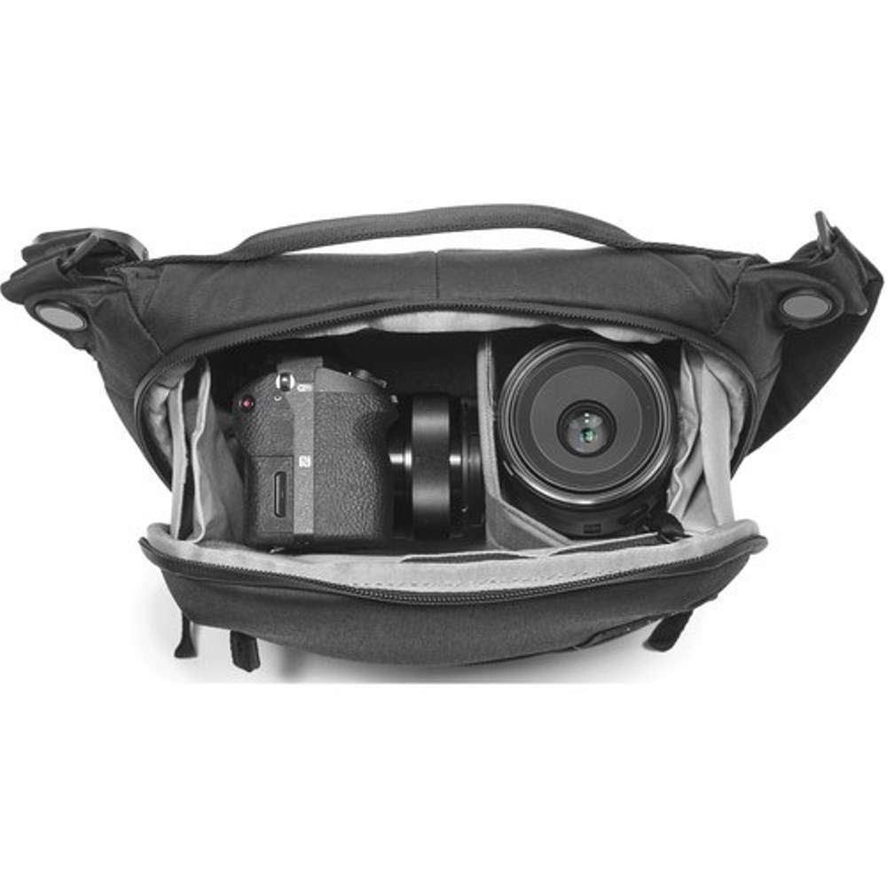 Mochila Peak Design Everyday Sling 3L V2 - Preto Preto-4