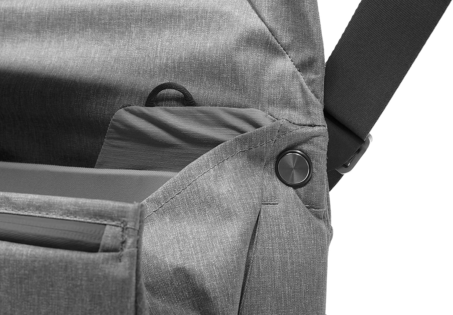 Mochila Peak Design Everyday Messenger 13L - Cinzento Claro Cinzento-cinza-3