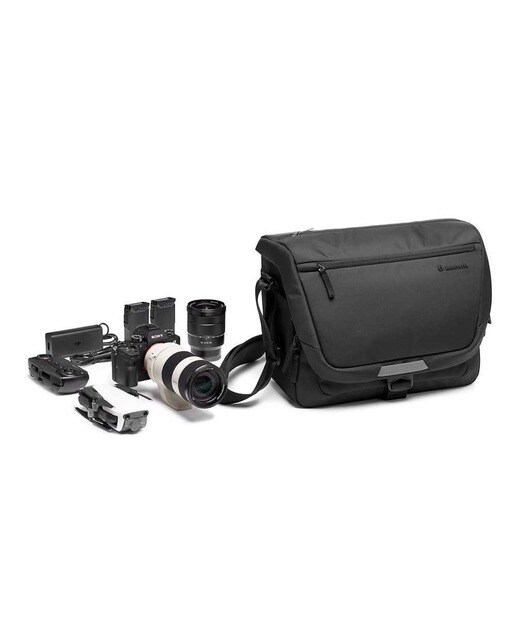Bolsa Manfrotto Advanced Messenger M III- Preto Preto-1