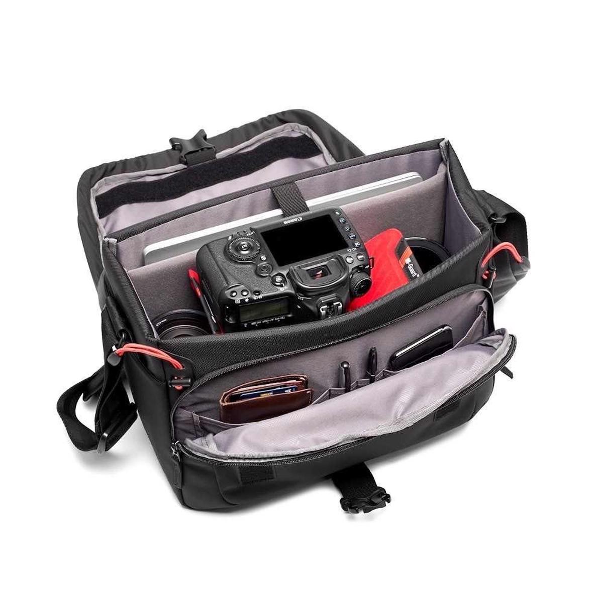 Bolsa Manfrotto Advanced Messenger M III- Preto Preto-5