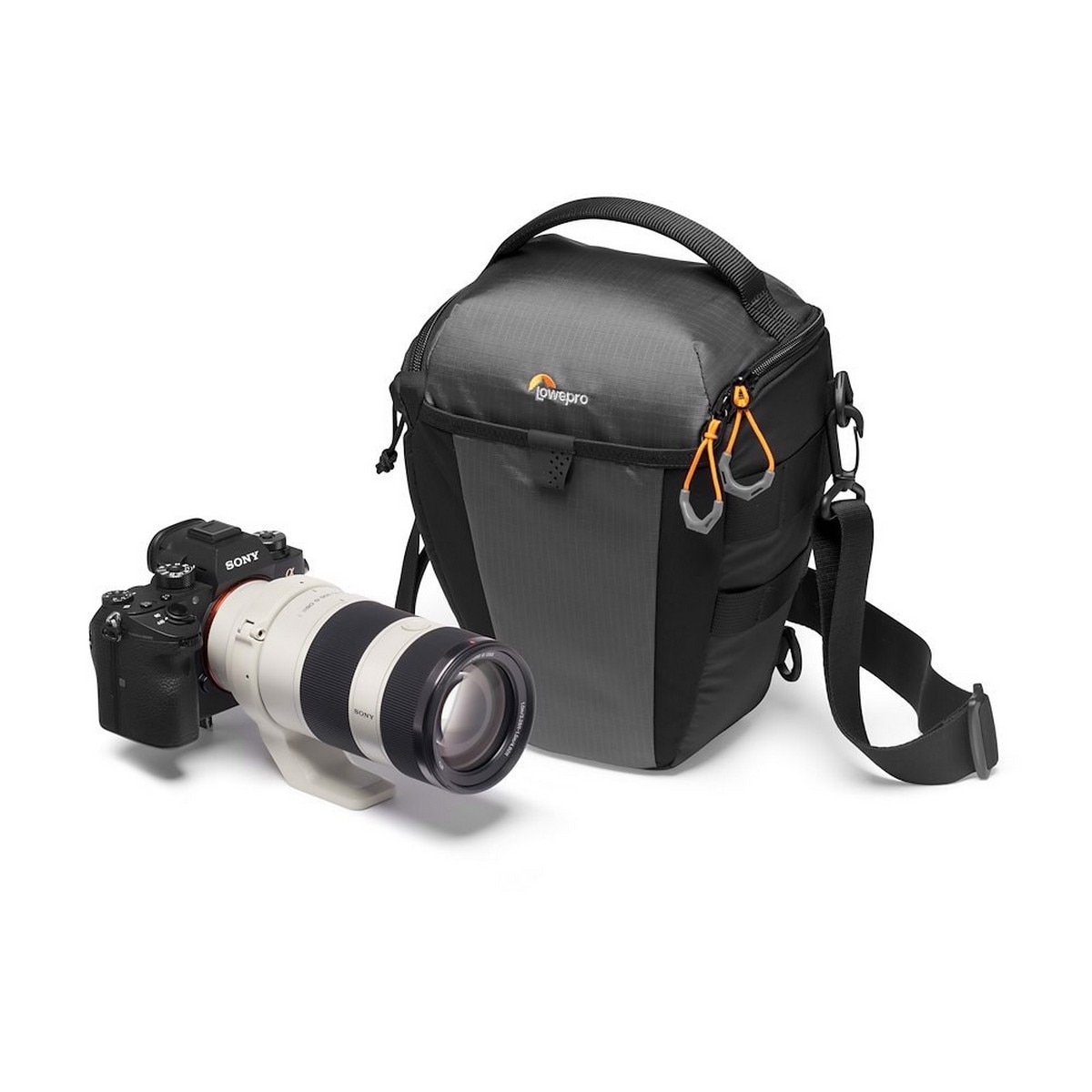 Bolsa Toploader Photo Active TLZ 50 AW - Cinzento 3