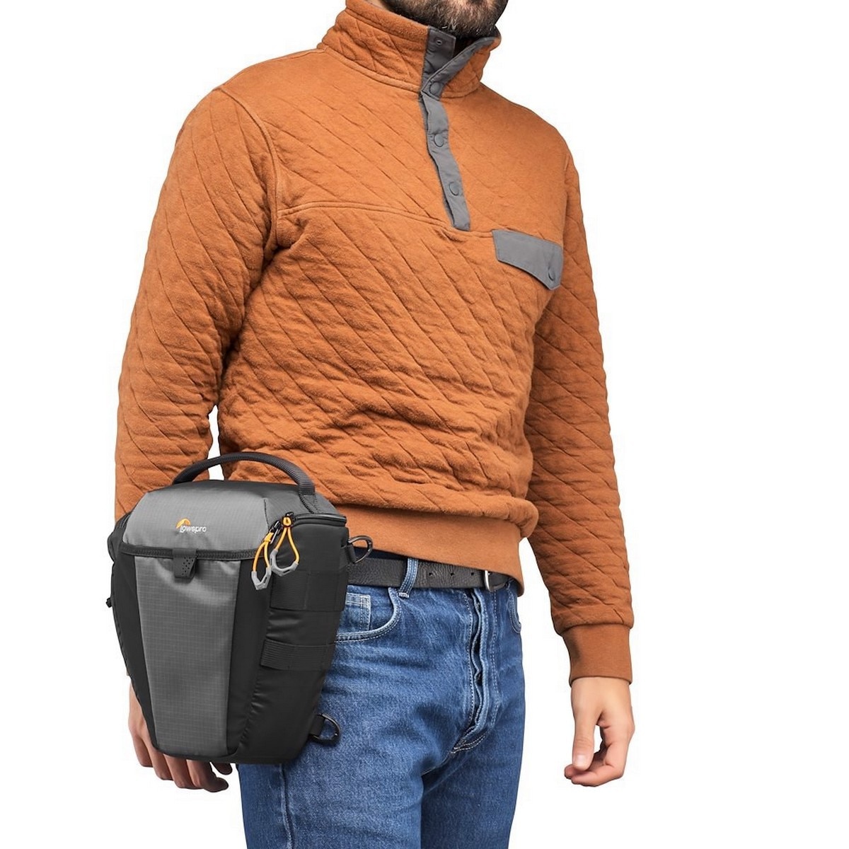 Bolsa Toploader Photo Active TLZ 50 AW - Cinzento 5