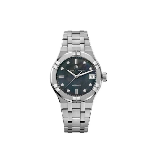 Imagem 0 de Relógio Aikon Automático de Madrepérola e Diamante 35mm