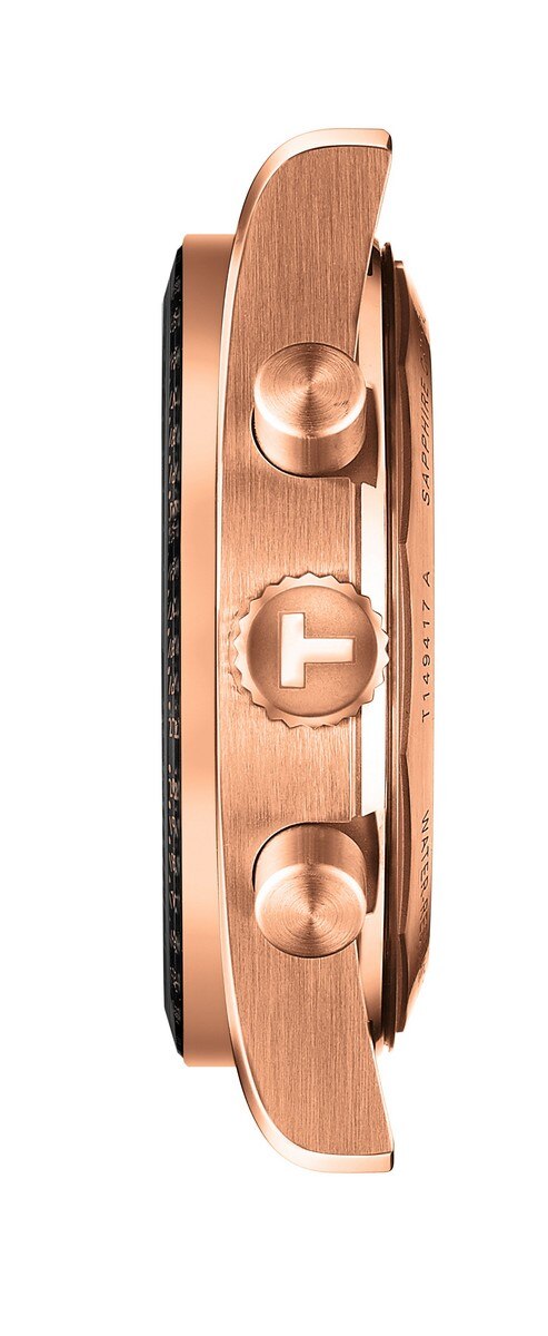 Relógio com caixa de aço inóxidável 316L com revestimento PVD dourado rosa 3