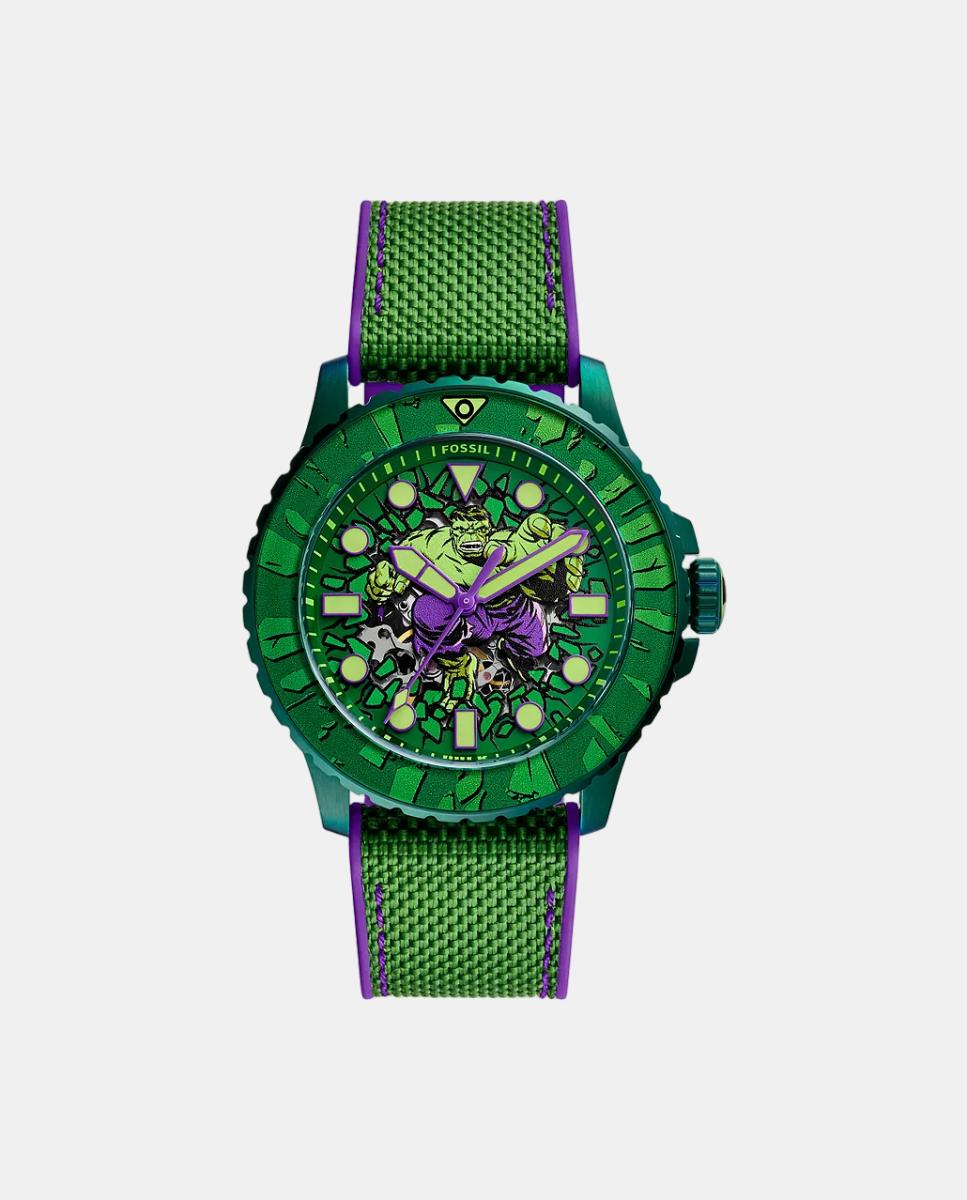 Imagem 0 de Relógio Marvel x Fossil Limited-Edition Incredible Hulk 45mm Automatic