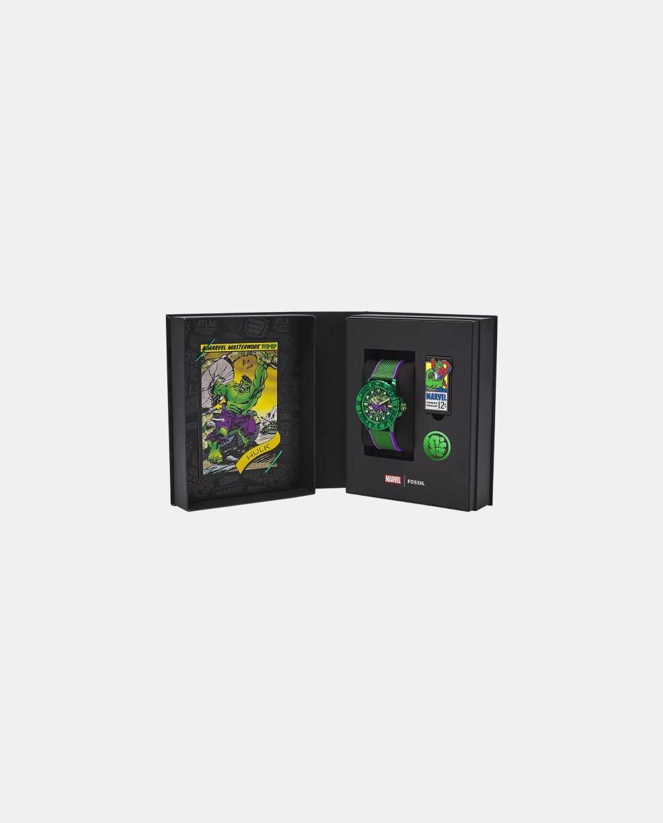 Relógio Marvel x Fossil Limited-Edition Incredible Hulk 45mm Automatic 4