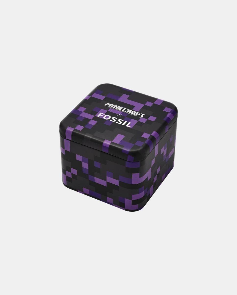 Relógio cronógrafo edição limitada Minecraft LE1252 Roxo-5