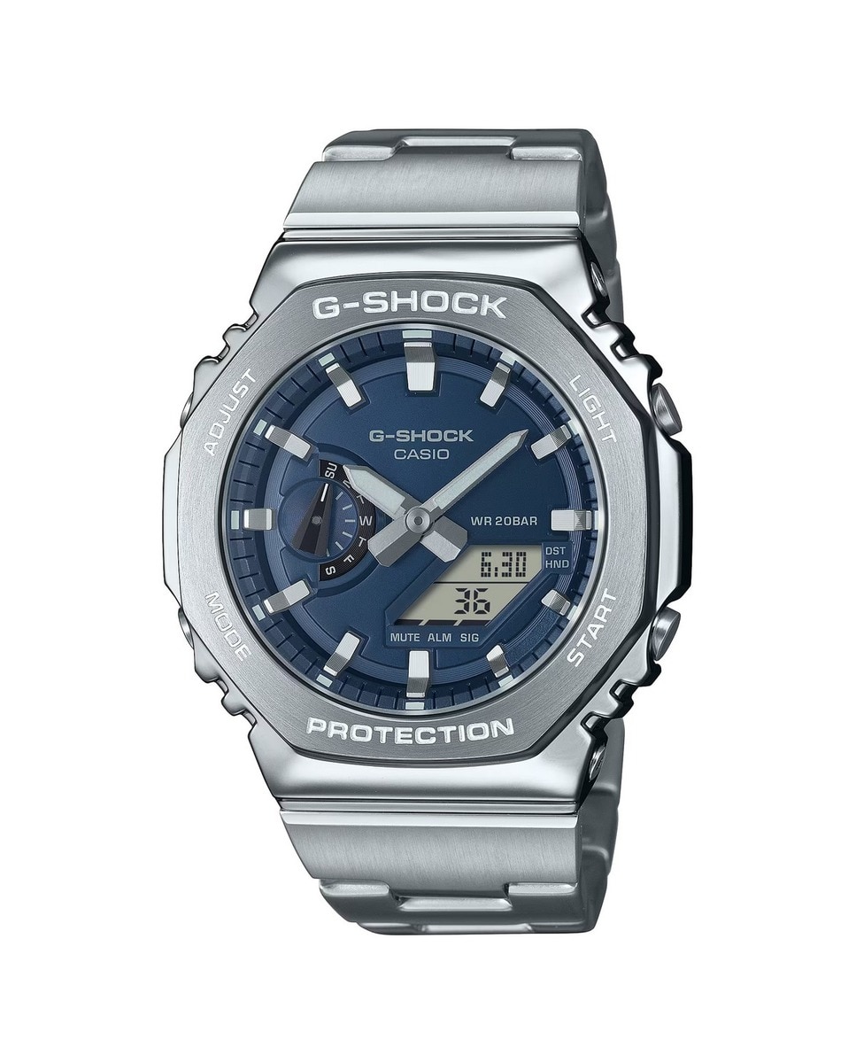 Relógio G-Shock GM-2110D-2BER de Aço Prata-1