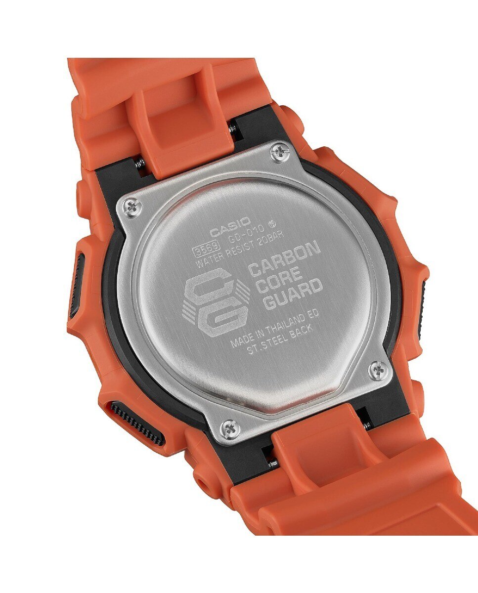 Rélogio CLASSIC Série GD-010 GD-010-4 Laranja-3
