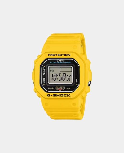 Imagem 0 de Relógio G-Shock Nano DWN-5600-1ER de Resina - Amarelo