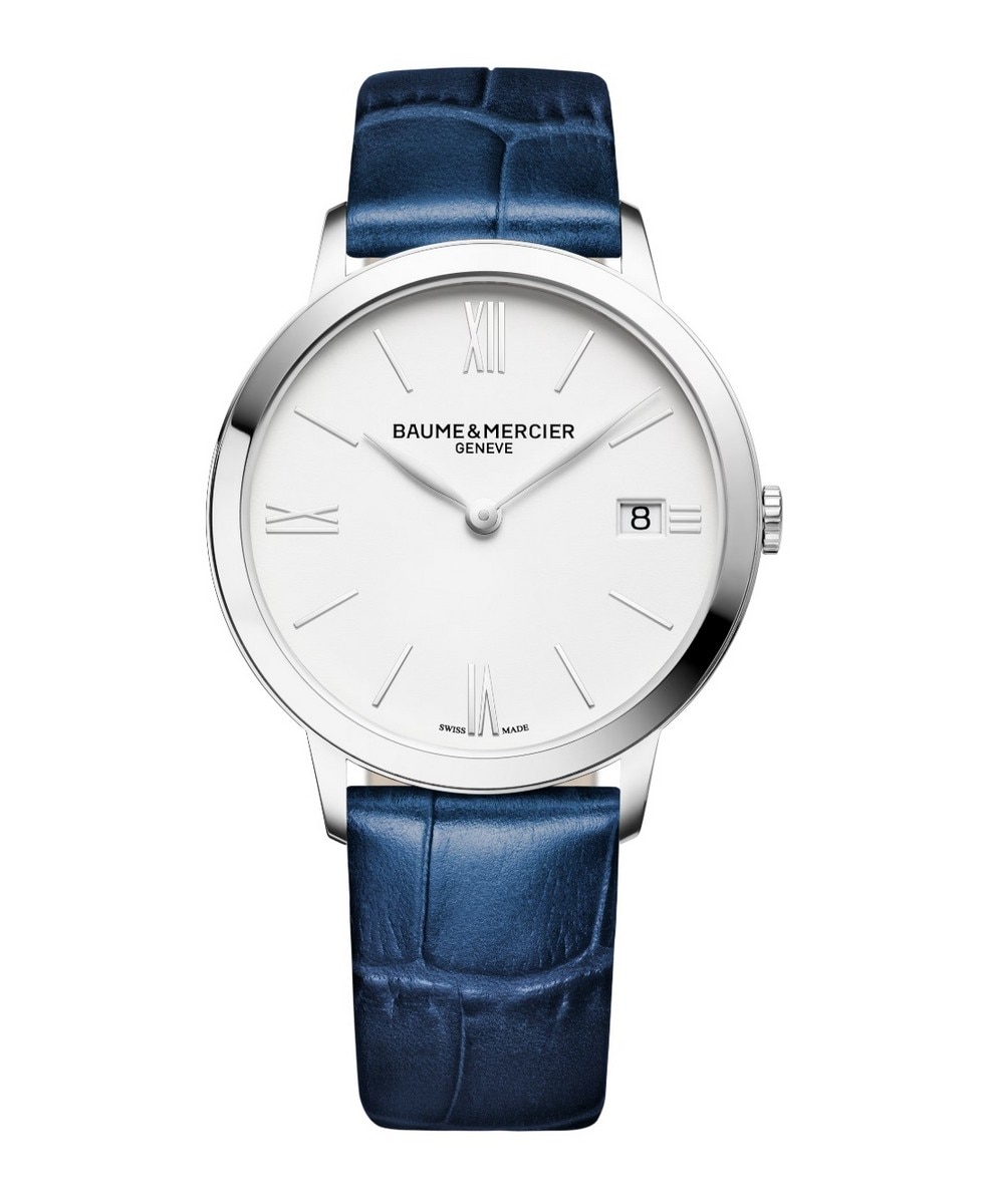 Relógio Classima BMM0A10355 em Pele - Azul Branco-1