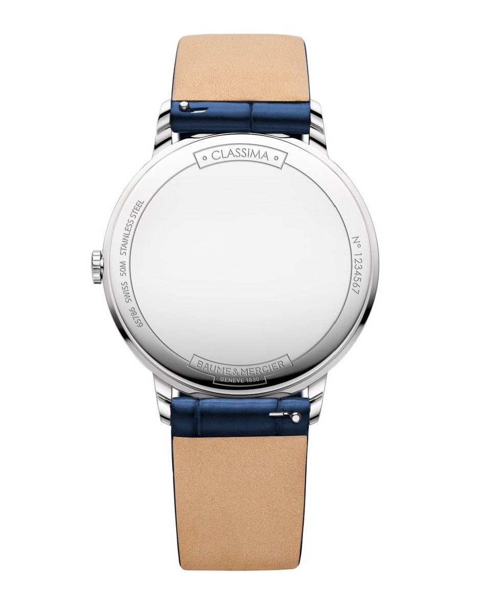 Relógio Classima BMM0A10355 em Pele - Azul Branco-2