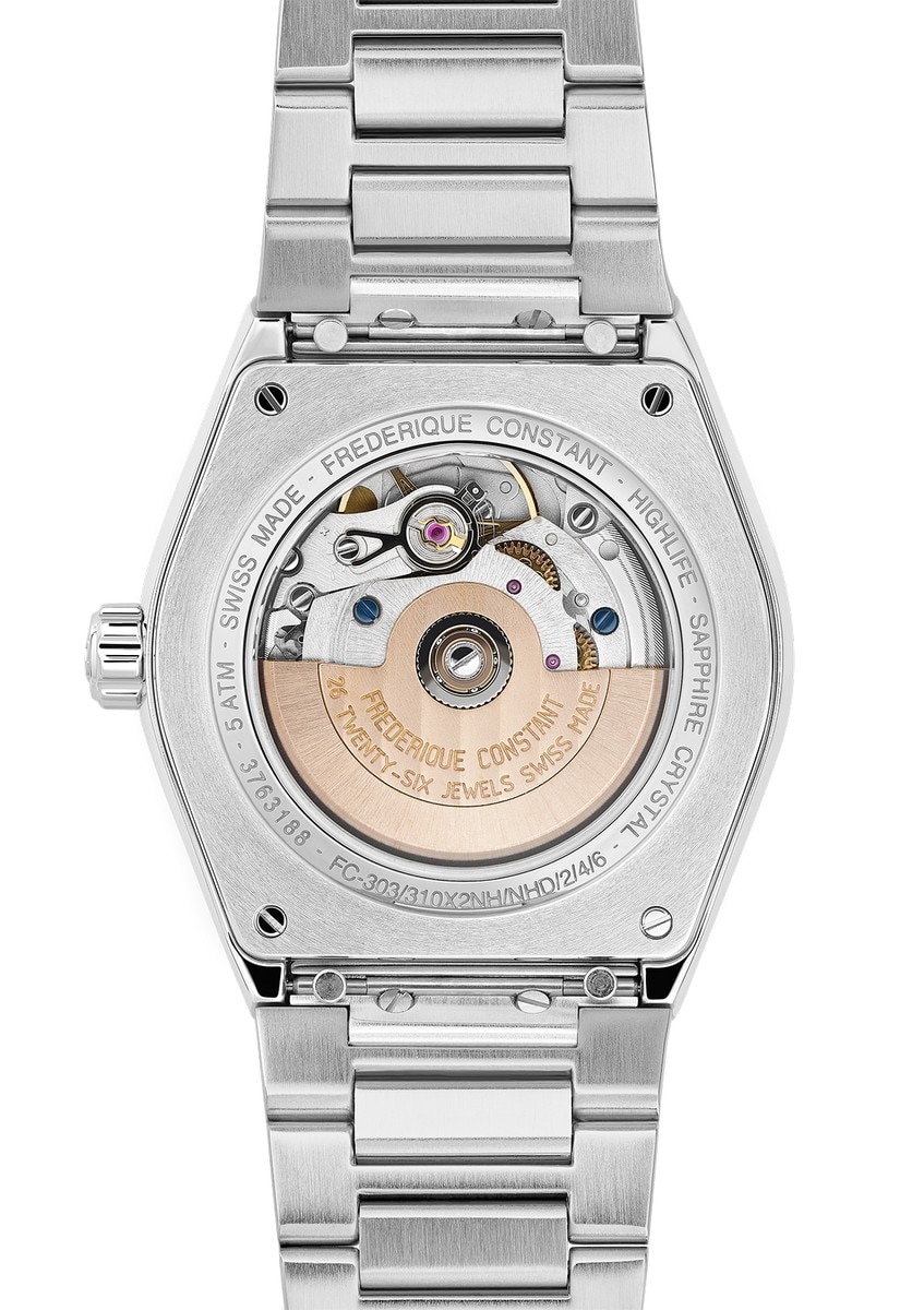 Relógio Highlife Ladies FC-303BD2NH6B Automático com Diamantes Preto-3