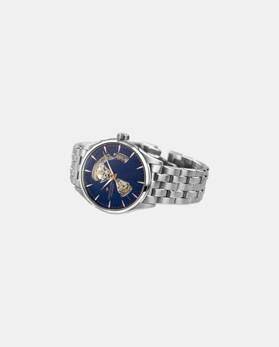 Relógio Homem, Automático, mostrador azul, bracelete em aço 2