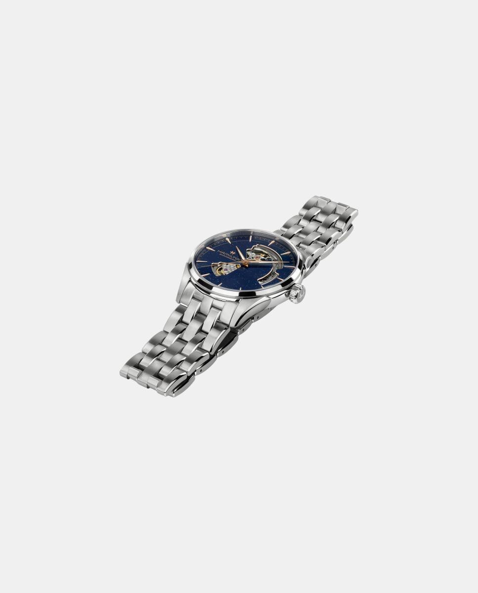Relógio Homem, Automático, mostrador azul, bracelete em aço 3