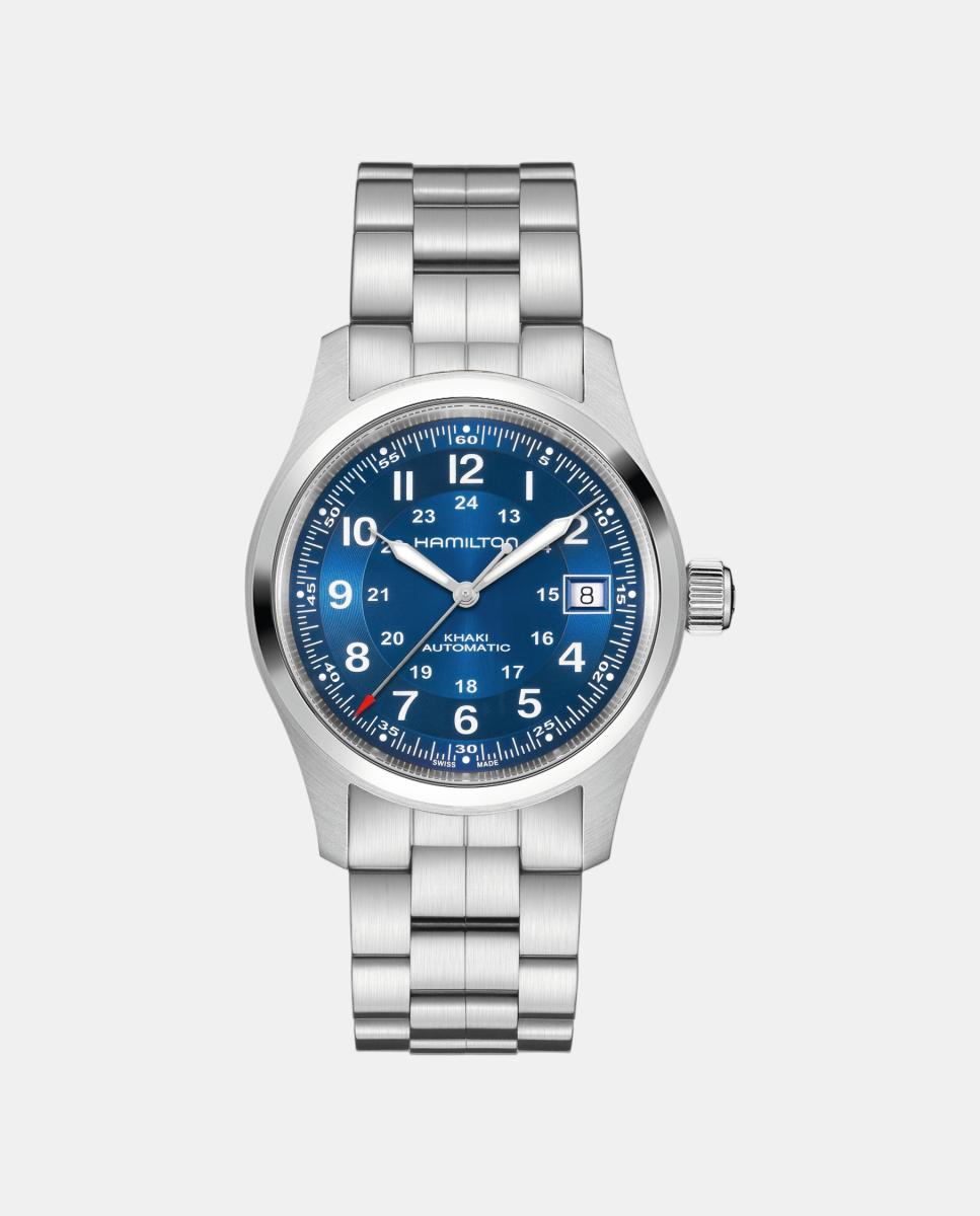 Imagem 0 de Relógio Homem, Automático, mostrador azul, bracelete em aço