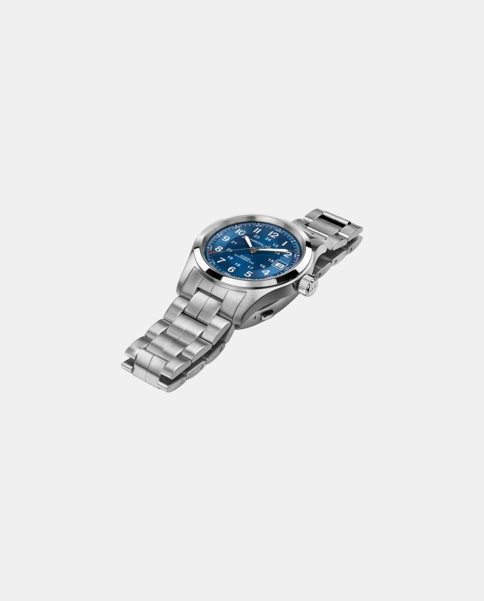 Relógio Homem, Automático, mostrador azul, bracelete em aço 3