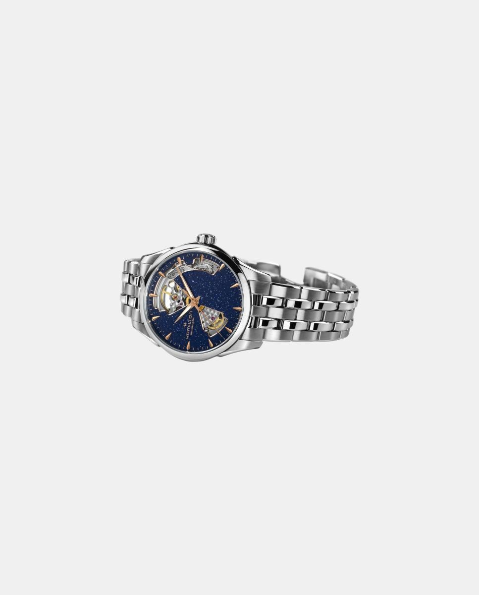 Relógio Homem, Automático, mostrador azul, bracelete em aço 2