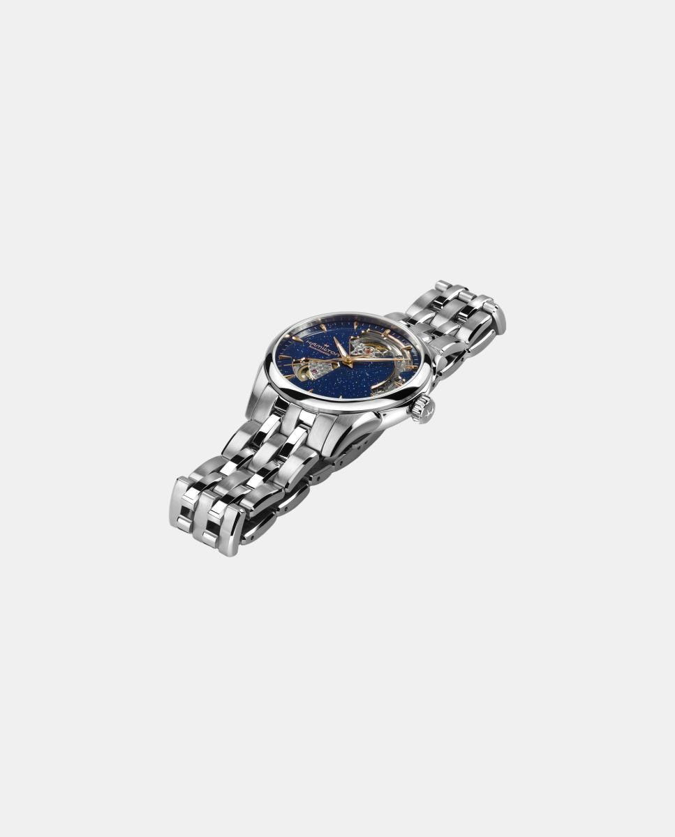 Relógio Homem, Automático, mostrador azul, bracelete em aço 3